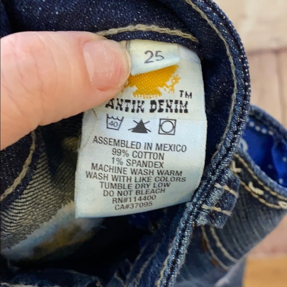 Vintage Antik Denim Jeans size 25 - Picture 8 of 8